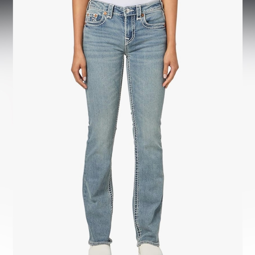 True Religion Light Wash Jeans | Size 27, 32” Inseam